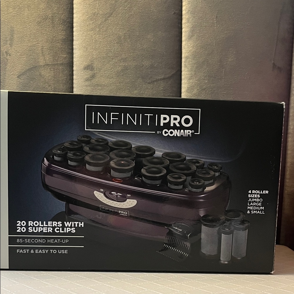 InfinitiPro by Conair Hair Rollers - Black
